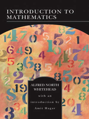 cover image of Introduction to Mathematics (Barnes & Noble Library of Essential Reading)